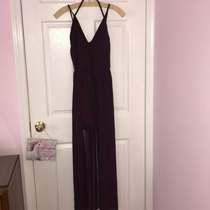 High Low Romper Dress